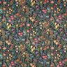 tessuto arredo gobelin piccoli fiori – nero,  thumbnail number 1