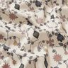 tessuto in cotone popeline Decorazioni scandinave per l'albero – beige chiaro,  thumbnail number 2