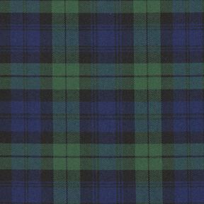 quadri scozzesi stretch – blu marino/verde, 