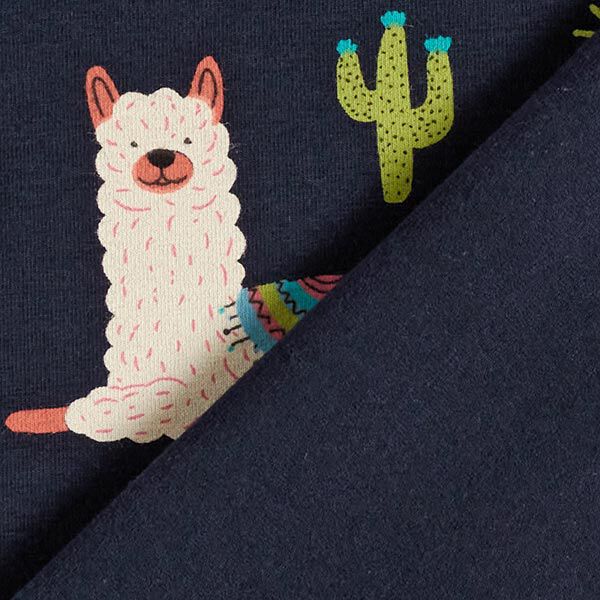jersey di cotone Alpaca – blu notte, image number 5