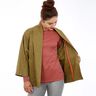FRAU SINA - giacca kimono con tasche oblique, Studio Schnittreif | XS - XXL,  thumbnail number 3