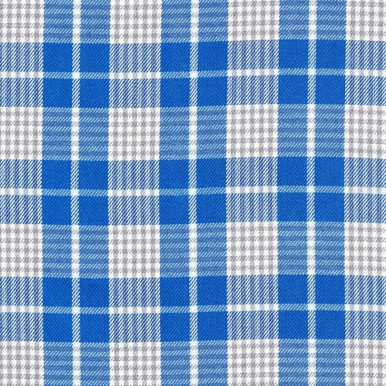 Misto viscosa Principe di Galles – blu, image number 1