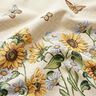 taglio di tessuto arredo gobelin Girasoli – beige chiaro/giallo sole,  thumbnail number 2