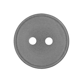 bottone di plastica tinta unita - grigio, 