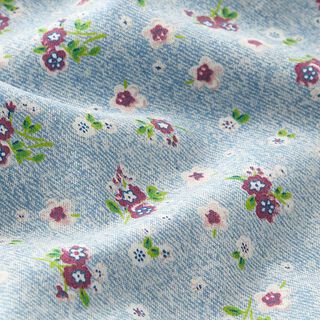 chambray, millefiori – azzurro, 