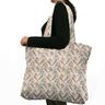 tessuto arredo gobelin Linee a zigzag – beige chiaro/blu,  thumbnail number 8