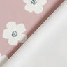 tessuto per impermeabili Grandi fiori – rosa anticato,  thumbnail number 6
