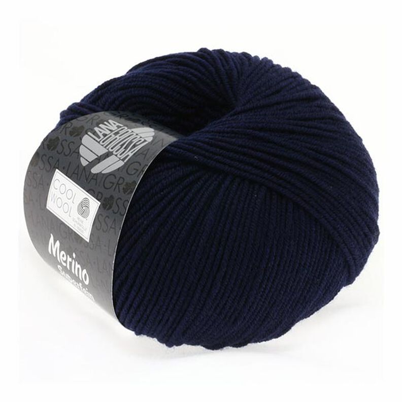 Cool Wool Uni, 50g | Lana Grossa – blu notte,  image number 1