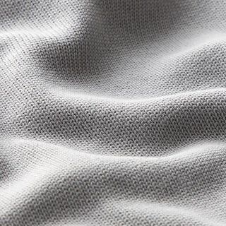tessuto in maglia di cotone – grigio chiaro, 