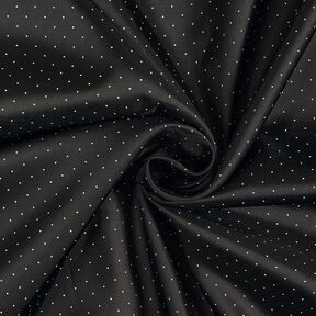 tessuto per fodere Piccoli pois – nero/bianco, 