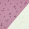 jersey a coste cuori sparsi | Poppy Fabrics – violetto pastello/rosso merlot,  thumbnail number 4
