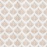 cotone rivestito Soggetti astratti – bianco/anacardo,  thumbnail number 1