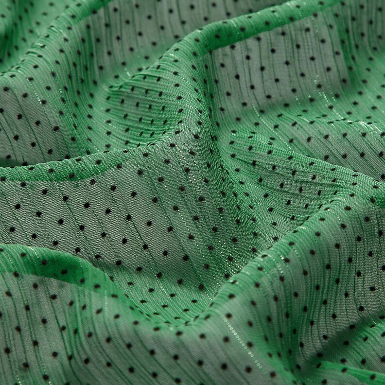 Righe con righe glitterate e pois – verde, image number 2