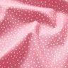 tessuto in cotone cretonne Punti fini – rosa,  thumbnail number 2