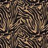jersey di viscosa Stampa zebra – moca/nero,  thumbnail number 1