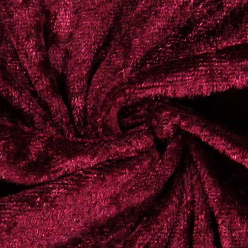 Velluto panné – rosso Bordeaux,  image number 2