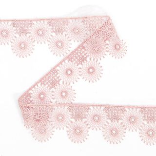 Pizzo a tombolo (30 mm) 7 – rosa anticato, 