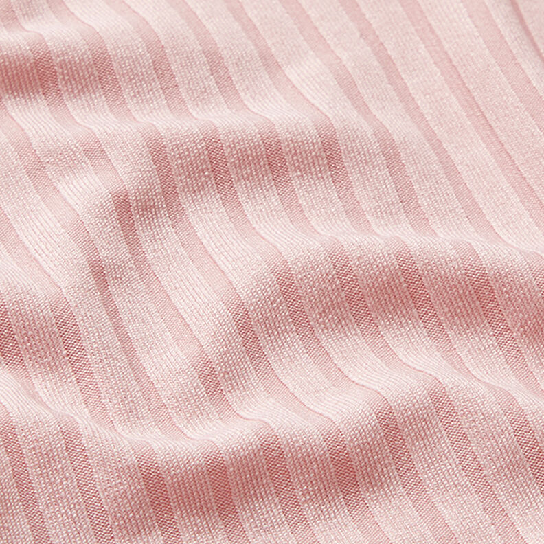 Maglia a coste, tinta unita – rosé,  image number 2