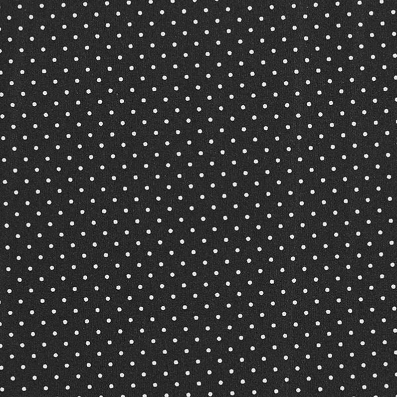 Cotone laminato Piccoli pois – nero,  image number 1