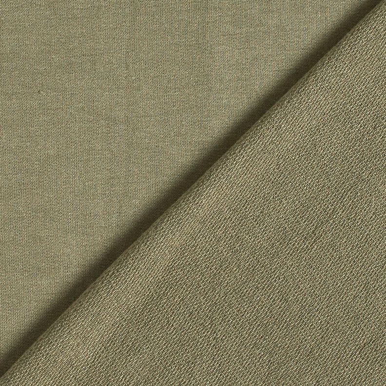 LENZING™ ECOVERO™ French Terry leggero – verde oliva,  image number 3