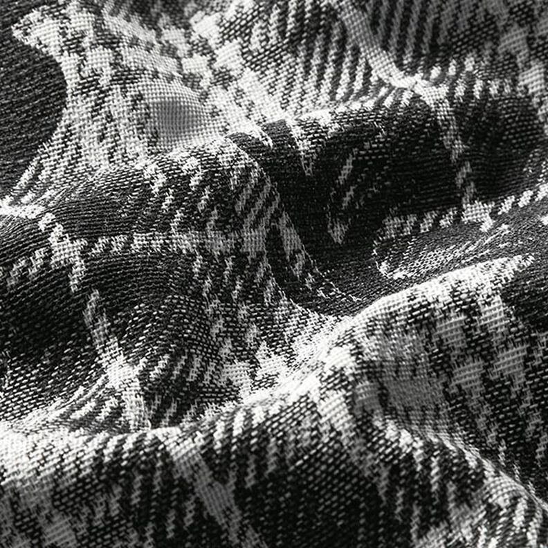 tessuto arredo gobelin Testa di cervo – antracite/grigio argento,  image number 2