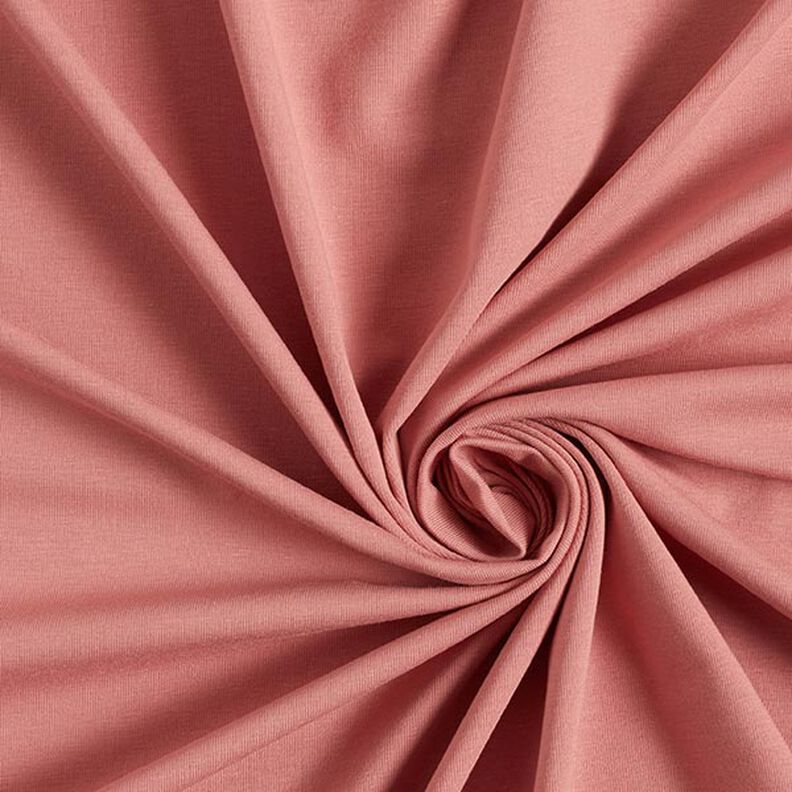 GOTS jersey di cotone | Tula – rosa anticato,  image number 1