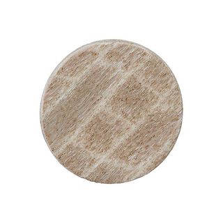 bottone in metallo/legno con gambo – naturale, 