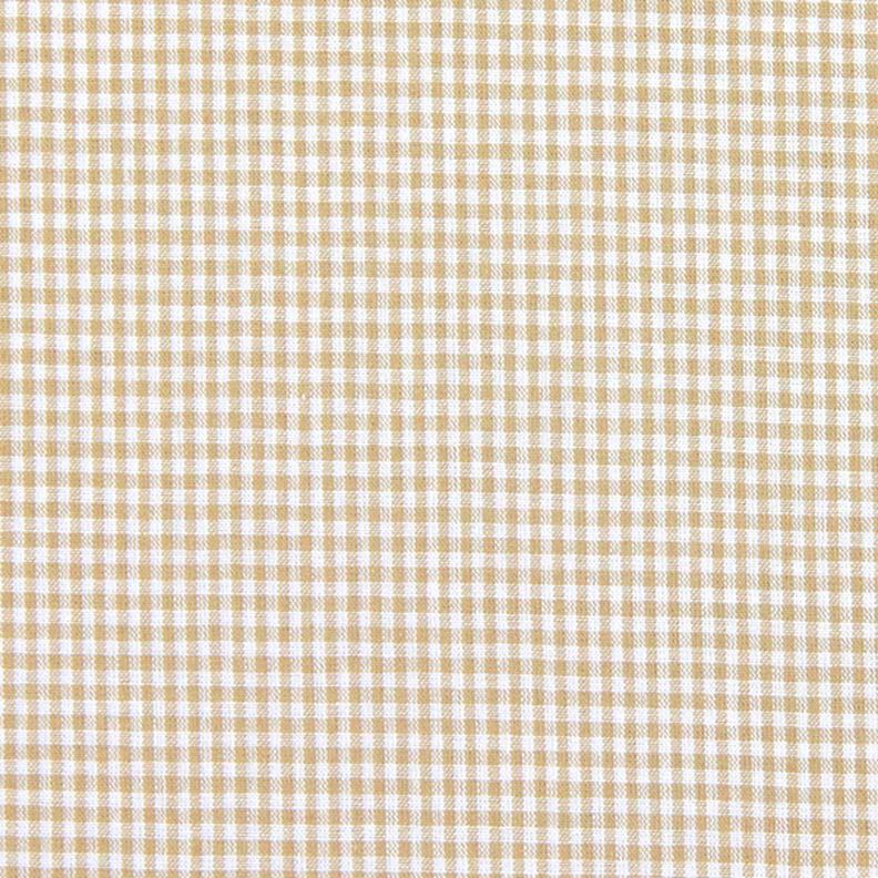 tessuto in cotone Vichy - 0,2 cm – marrone chiaro,  image number 1