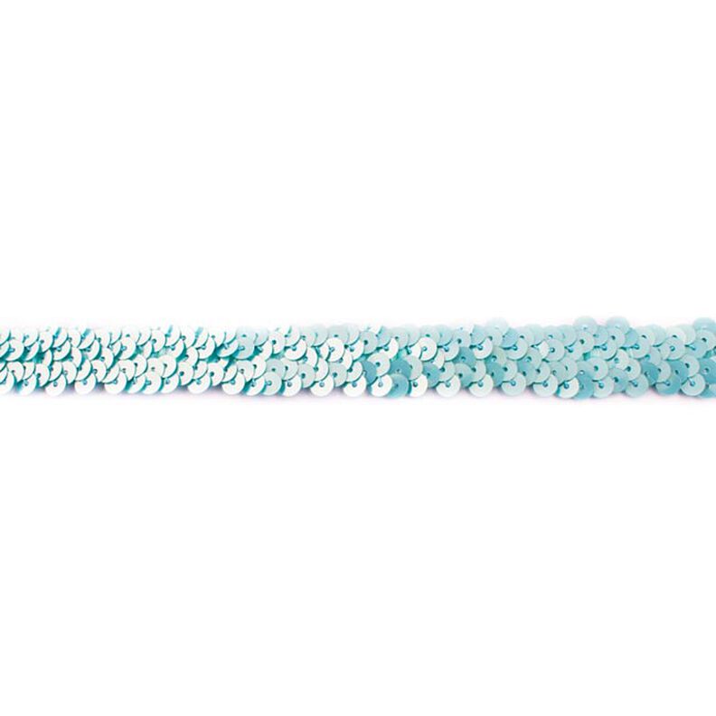 Bordino con paillette elastico [20 mm] – menta chiaro,  image number 1