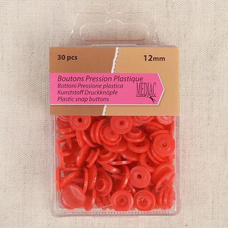 Bottoni da ribadire [ 30 pezzo/i / Ø12 mm   ] – rosso, 