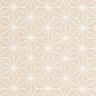tessuto in cotone cretonne stelle giapponesi Asanoha – sabbia,  thumbnail number 1