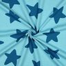 soffice felpa stelle | Poppy Fabrics – blu brillante/blu oceano,  thumbnail number 3
