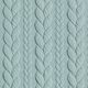 Jersey jacquard, cloqué, motivi a treccia – menta,  thumbnail number 1