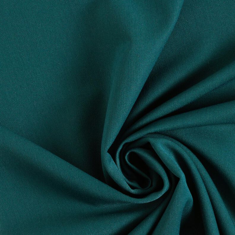 gabardine bi-stretch – petrolio,  image number 1