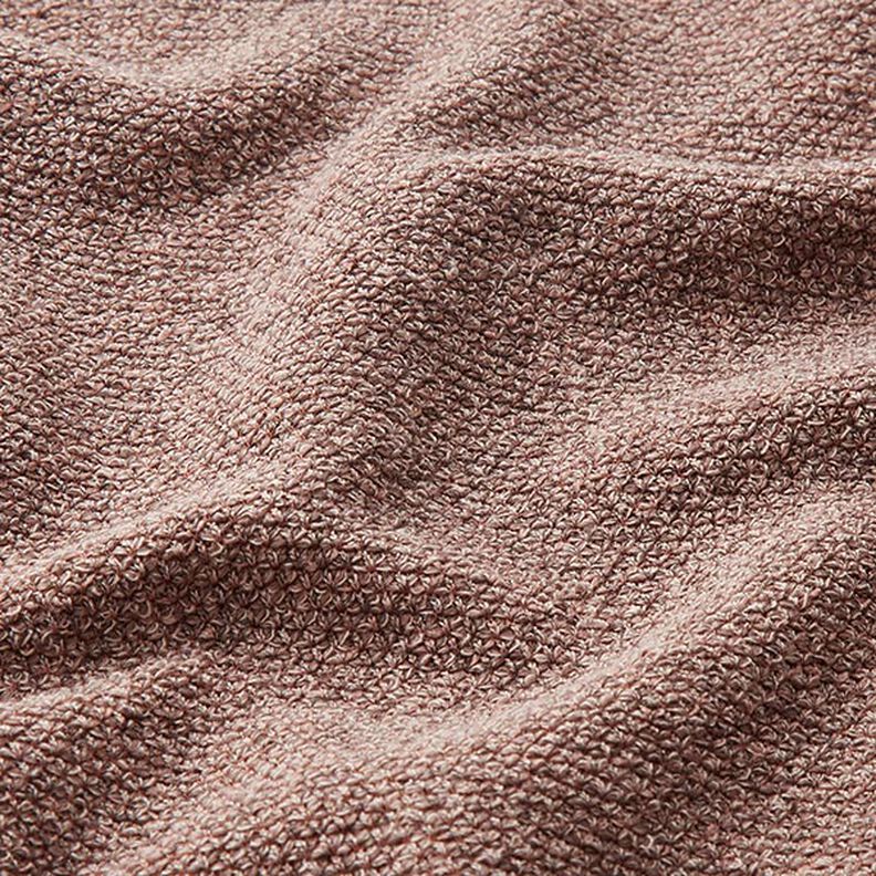 bouclé in maglia, mélange – rosa antico scuro,  image number 2