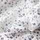 satin di seta-viscosa, piccoli fiori – bianco,  thumbnail number 3