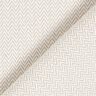 tessuto arredo Jacquard Chevron sottile – beige scuro,  thumbnail number 3