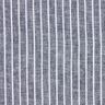 misto cotone-lino righe ampie – blu notte/bianco,  thumbnail number 1
