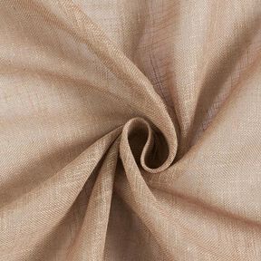 tessuto per tende, voile effetto lino 300 cm – duna, 