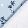 jersey di cotone Sensazione hawaiana – blu-argento,  thumbnail number 4