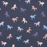 jersey di cotone Unicorni – blu marino,  thumbnail number 1