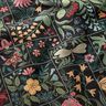 tessuto arredo gobelin Piastrelle floreali – nero,  thumbnail number 2
