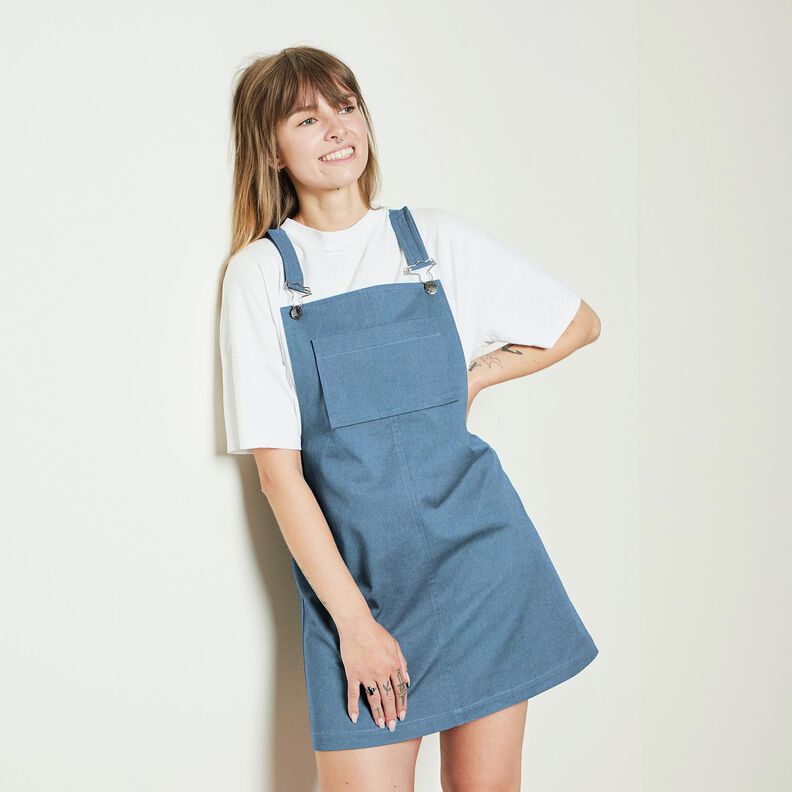 Denim in cotone leggero – azzurro,  image number 6