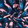 jersey di cotone Fenicottero | Glitzerpüppi – blu notte/rosa chiaro,  thumbnail number 3