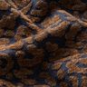 Tessuto per pantaloni effetto denim con stampa leopardata – marrone medio/blu notte,  thumbnail number 2
