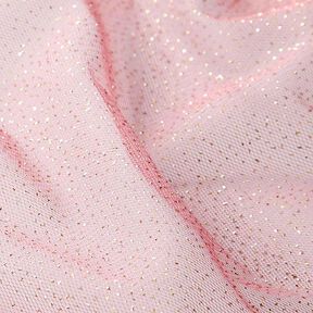 tulle glitter Royal – rosa anticato/oro, 