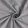 misto cotone-lino righe ampie – nero/bianco,  thumbnail number 3