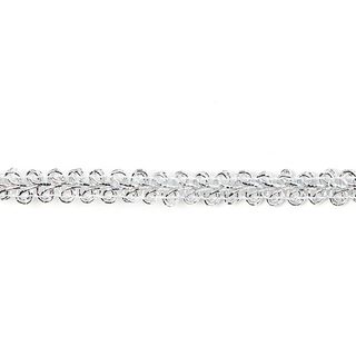 Bordino di passamaneria lurex [10 mm] - argento, 