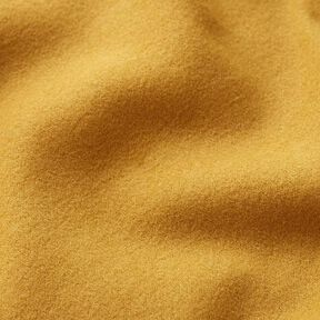 Tessuto per cappotti in poliestere riciclato – senape, 