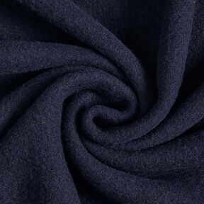 Vello in pura lana vergine tinta unita – nero-azzurro, 